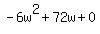 -6w%5E2%2B72w%2B0