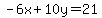-6x%2B10y=21