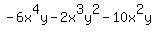 -6x%5E4y-2x%5E3y%5E2-10x%5E2y