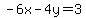 -6x+-4y+=+3