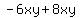 -6xy%2B8xy