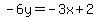 -6y=-3x%2B2
