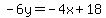 -6y=-4x%2B18