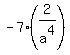 -7%282%2Fa%5E4%29