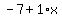 -7%2B1%2Ax