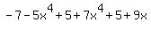 -7-5x%5E4%2B5%2B7x%5E4%2B5%2B9x