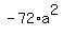 -72+%2A+a%5E2