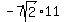 -7sqrt%282%29%2A11