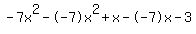 -7x%5E2+-+-7x%5E2+%2B+x+-+-7x+-+3