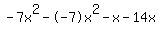 -7x%5E2+-+-7x%5E2+-+x+-+14x