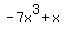-7x%5E3%2Bx