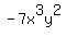 -7x%5E3y%5E2