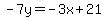 -7y=-3x%2B21