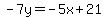 -7y=-5x%2B21
