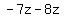 -7z-8z