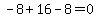 -8%2B16-8=0
