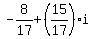 -8%2F17%2B%2815%2F17%29i
