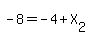 -8=-4%2BX%5B2%5D