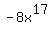 -8+x%5E17