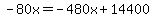 -80x=-480x%2B14400