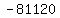 -81120