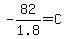-82%2F1.8=C