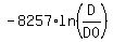 -8257%2Aln%28D%2FD0%29