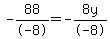 -88%2F-8=-8y%2F-8