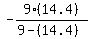 -9%2814.4%29%2F%289-%2814.4%29%29