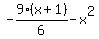 -9%28x%2B1%29%2F6-x%5E2