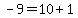 -9=10%2B1