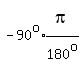-90%5Eo%2Aexpr%28pi%5E%22%22%2F180%5Eo%29
