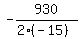 -930%2F%282%2A%28-15%29%29
