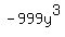 -999y%5E3