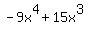 -9x%5E4+%2B+15x%5E3