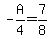 -A%2F4+=+7%2F8