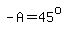 -A=45%5Eo