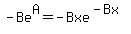 -Be%5EA+=+-Bxe%5E%28-Bx%29