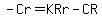 -Cr=KRr-CR