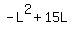 -L%5E2%2B15L