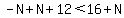 -N%2BN%2B12%3C16%2BN