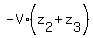-V%2A%28z%5B2%5D%2Bz%5B3%5D%29