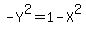 -Y%5E2=1-X%5E2