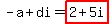 -a%2Bdi=highlight%282%2B5i%29