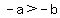 -a%3E-b
