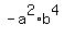 -a%5E2%2Ab%5E4