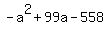 -a%5E2%2B99a-558