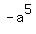 -a%5E5