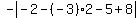 -abs%28-2-%28-3%29%2A2-5%2B8%29