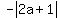 -abs%282a%2B1%29